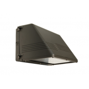 13" LED Wall Pack, 40W LED Module, Bronze, 120-277V